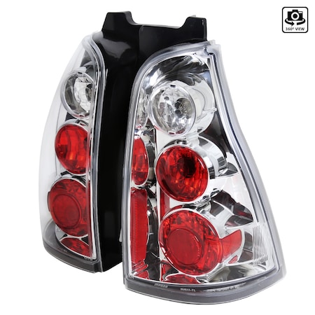 Spec-D Tuning 03-05 Toyota 4 Runner Altezza Tail Light Chrome LT-4RUN03-TM